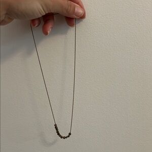 Rustic Elegant Beaded Necklace